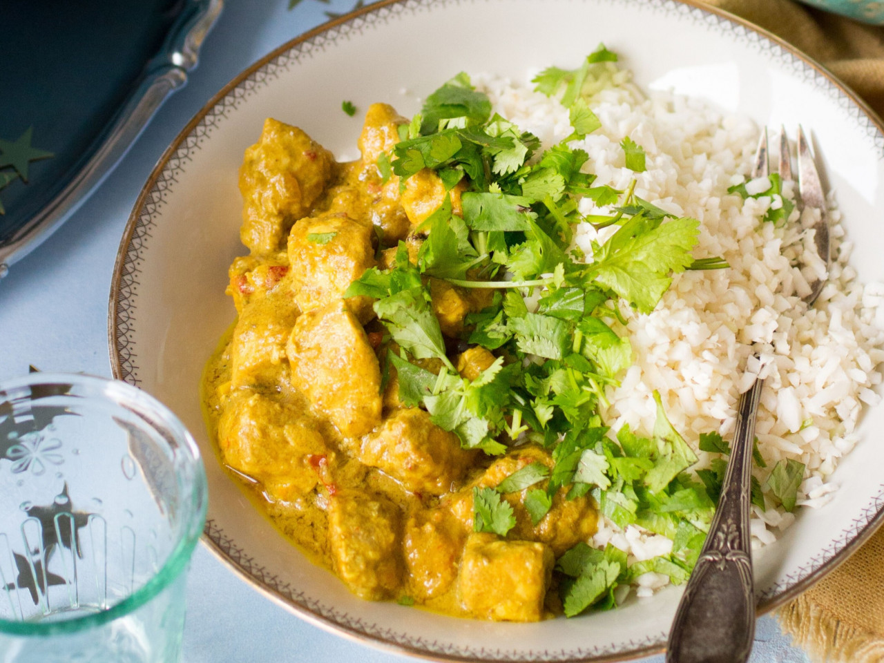 Kip Korma Met Bloemkoolrijst Keto Nl