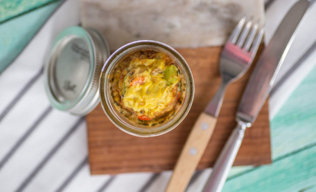 Frittata in a jar